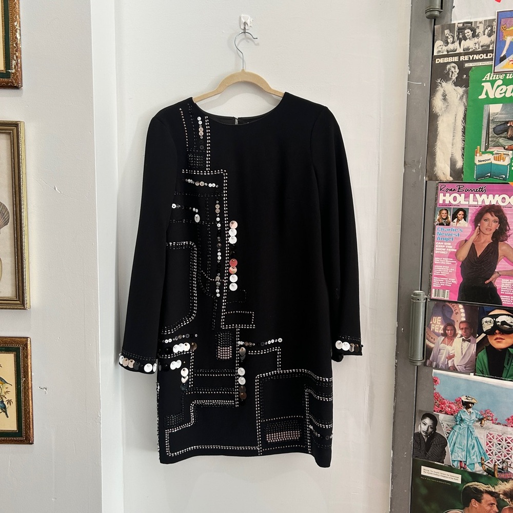 Trina Turk Mod Sequin Dress
